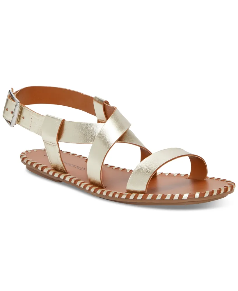 Buy online Tan Fabric Slip On Sandals from flats for Women by Aurelia for  ₹1980 at 45% off | 2024 Limeroad.com