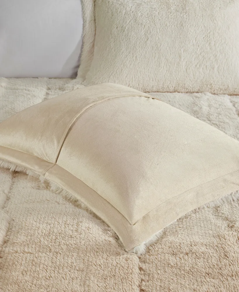Intelligent Design Brielle Ombre Shaggy Faux Fur -Pc. Comforter Set