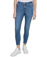 Dkny Jeans Women's Mid-Rise Skinny Ankle - Fj