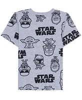 Star Wars Toddler and Little Boys Short Sleeve Graphic T-shirt