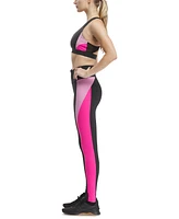 Reebok Women's Active Lux High-Rise Colorblocked Tights