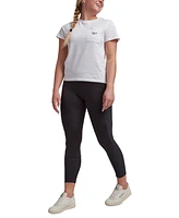 Reebok Women's Active Small-Logo Pocket Cotton T-Shirt