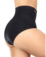 MeMoi Women's High Waist Sculpted Brief Shapewear