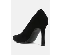 Women gilmore suede formal stiletto pumps