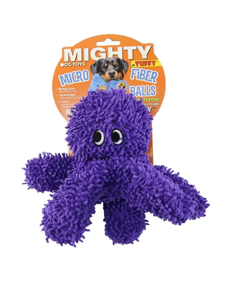 Mighty Microfiber Ball Med Octopus Squeaky Dog Toy