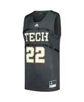 Adidas Men's #22 Georgia Tech Jackets Swingman Jersey