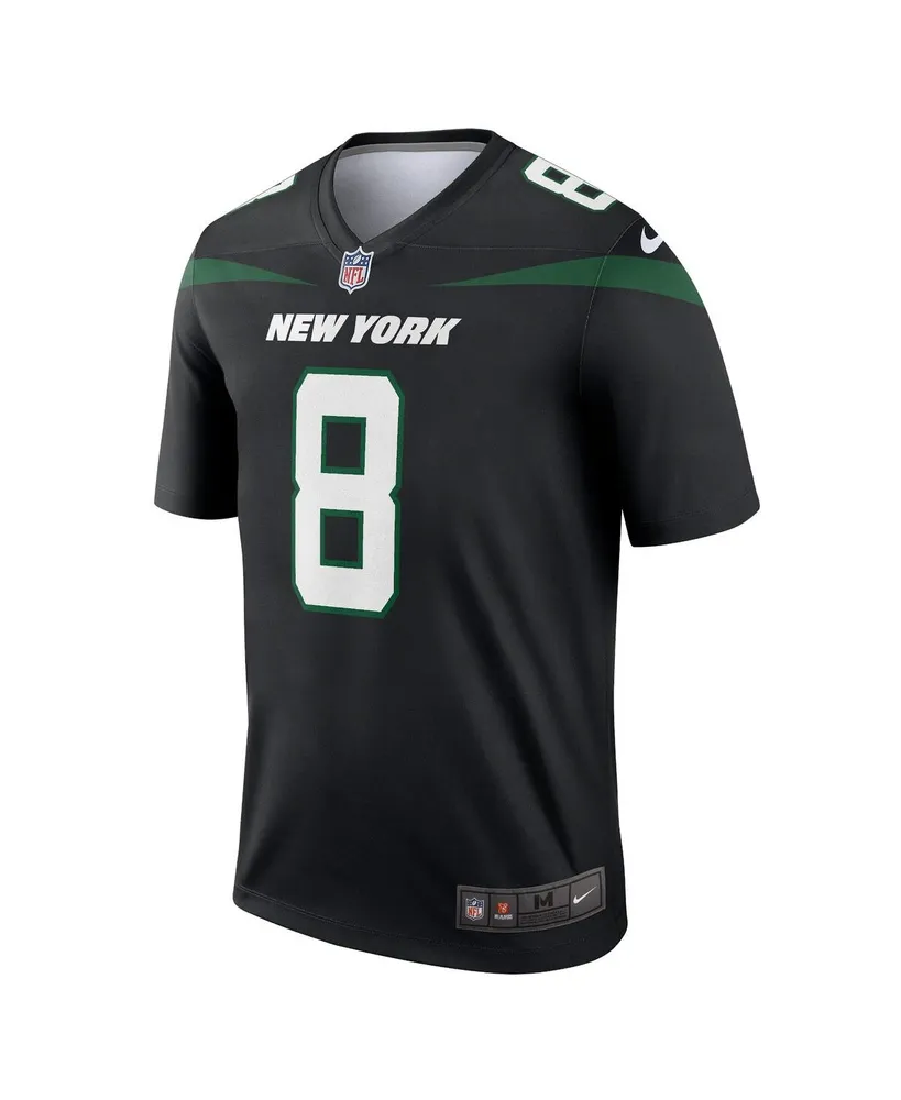 Men's Nike Aaron Rodgers Stealth Black New York Jets Alternate Legend Player Jersey