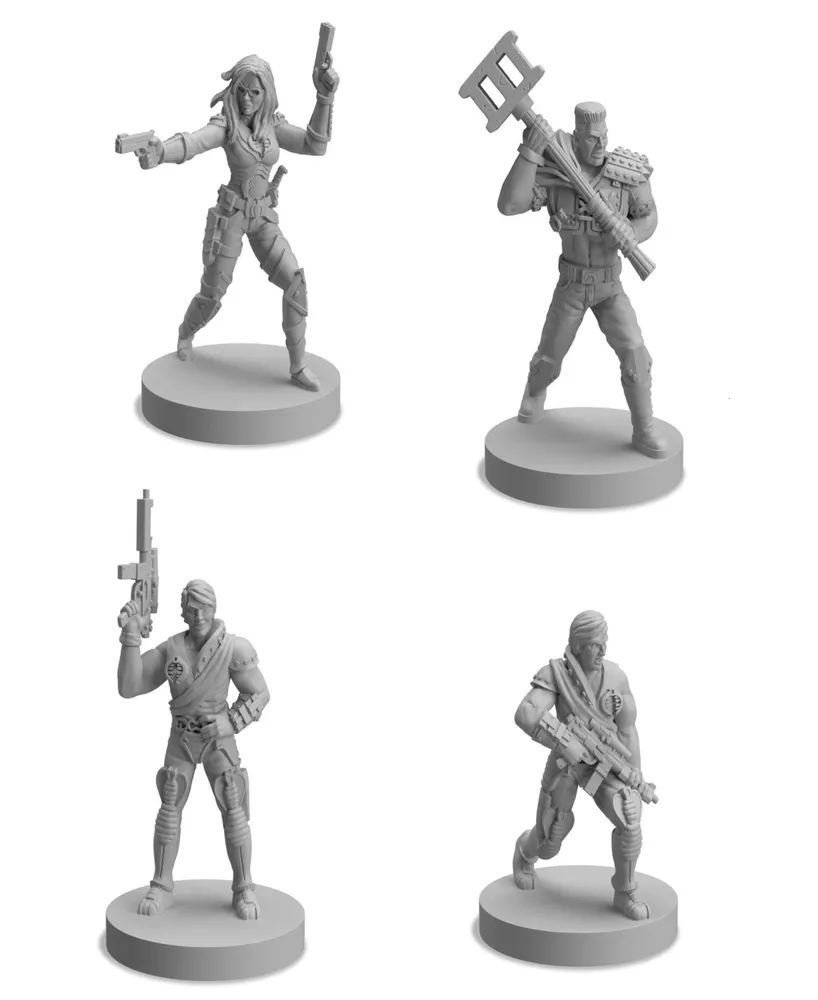 G.i. Joe Roleplaying Game Villain Miniatures Set 1