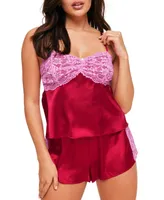 Chrisy Women's Pajama Camisole & Short Set