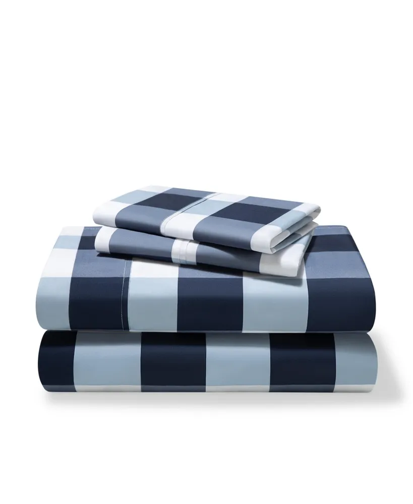 Bare Home Ultra-Soft Double Brushed Seasonal Print Full Sheet Set