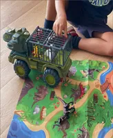 The Bubble Factory Dino Truck Play Set