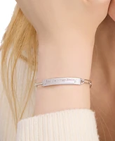 kate spade New York Turns of Phrase Idiom Bracelet