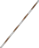 Le Vian Ombre Chocolate Diamond Tennis Bracelet (3-1/2 ct. t.w.) 14k Rose Gold (Also Available White or Yellow Gold)