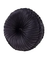 J Queen New York Amara Tufted Decorative Pillow, 15" Round