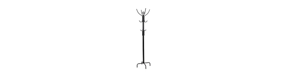 Metal Coat Rack with 12 Hooks