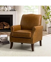 Ardoin Armchair with Nailhead Trim Design