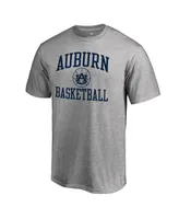 Men's Fanatics Heathered Gray Auburn Tigers In Bounds T-shirt