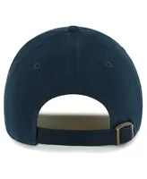 Men's '47 Brand Navy Denver Broncos Vernon Clean Up Adjustable Hat