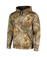 Men's Dunbrooke Camo Atlanta Braves Champion Realtree Pullover Hoodie