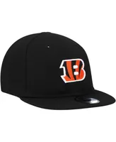 Infant Boys and Girls New Era Black Cincinnati Bengals My 1st 9FIFTY Adjustable Hat