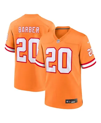 Big Boys Nike Ronde Barber Orange Tampa Bay Buccaneers Retired Player Game Jersey