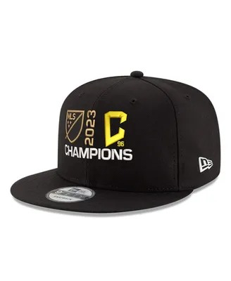 Men's New Era Black Columbus Crew 2023 Mls Cup Champions 9FIFTY Snapback Adjustable Hat