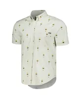 Men's and Women's Rsvlts White A Christmas Story Fra-Gee-Lay Kunuflex Button-Down Shirt