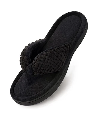 RockDove 's Women's Memory Foam Open Toe Slide Slipper