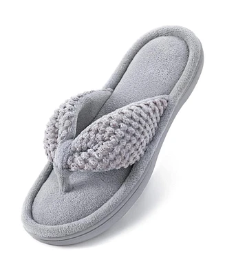 RockDove 's Women's Memory Foam Open Toe Slide Slipper