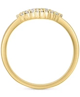 Effy Diamond Open Heart Ring (3/8 ct. t.w.) in 14k Gold