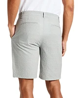 Kenneth Cole Men's Stretch Printed Seersucker Shorts