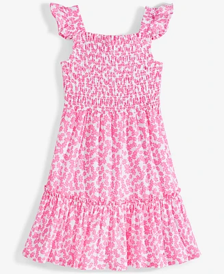 On 34th Toddler & Little Girls Cotton Smocked Dress, Created for Macy's