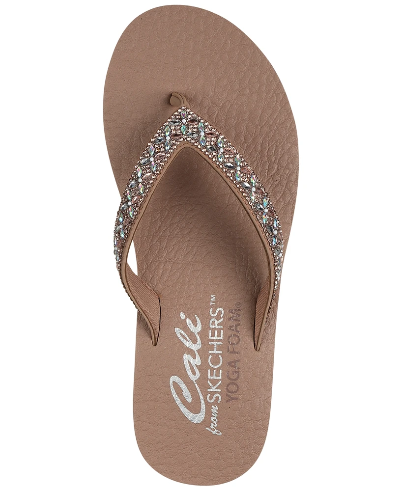 Skechers Women's Cali Meditation - Made You Blush Flip-Flop Thong Sandals from Finish Line