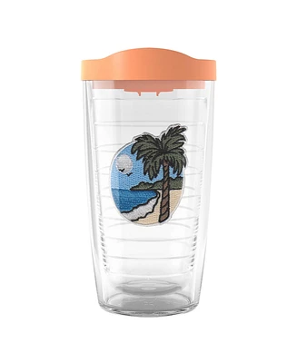 Tervis A Day In The Tropics Made in Usa Double Walled Insulated Tumbler Travel Cup Keeps Drinks Cold & Hot, 16oz