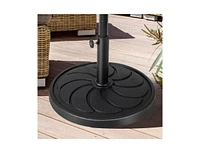 21.5Inch Round Outdoor Umbrella Base