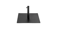 40 lbs Square Umbrella Base Stand with for Backyard Patio