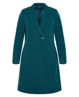 City Chic Women's Effortless Coat