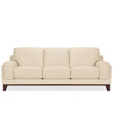 Jeddo 94" Leather Sofa, Created for Macy's