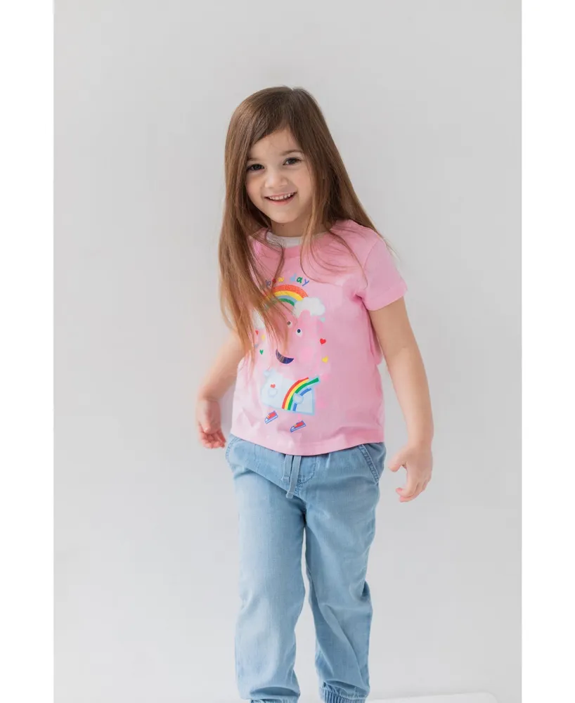 Peppa Pig Girls 2 Pack T-Shirts Toddler| Child