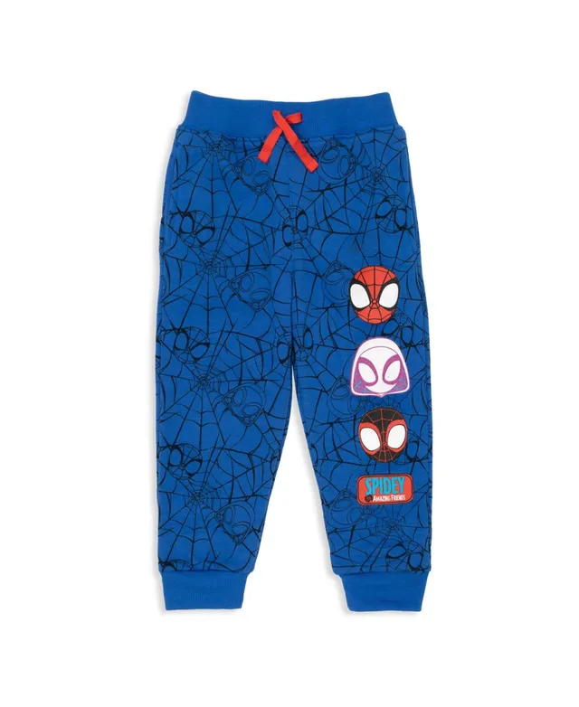 Hybrid Toddler Boys Spiderman Hoodie, T-shirt and Joggers, 3 Piece Set -  Macy's