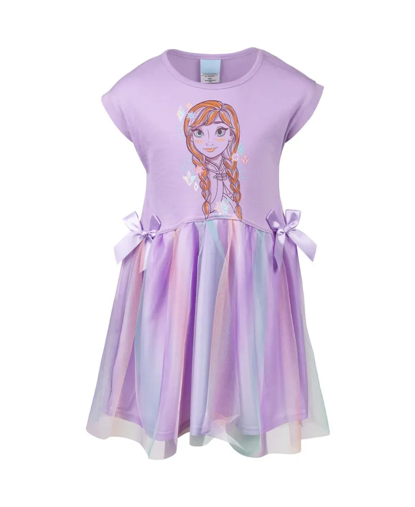 Disney Frozen Princess Dress Baby Girls Elsa Anna Cosplay Costume Halloween  Costume Role-play Carnival Birthday Party Clothing