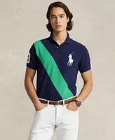 Polo Ralph Lauren Men's Custom Slim Fit Big Pony Mesh Shirt