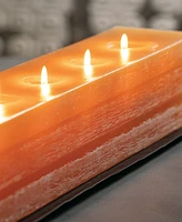 Vance Kitira 12.25" Layered Brick Candle