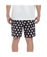 Men's Concepts Sport Black Pittsburgh Steelers Gauge Jam Two-Pack Shorts Set