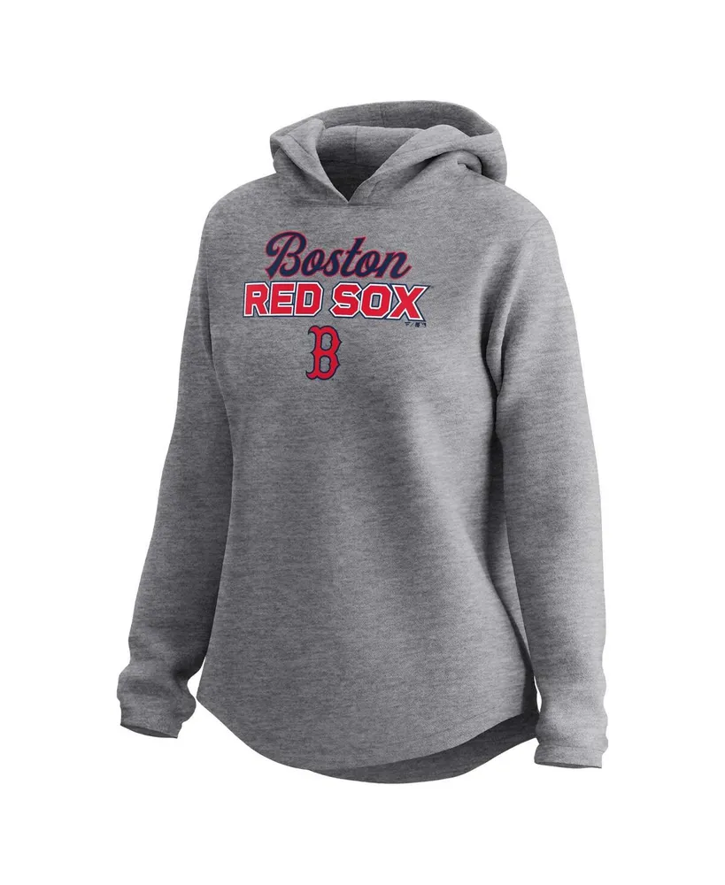 Women's Fanatics Gray Boston Red Sox Legacy Pullover Sweatshirt and Sweatpants Set