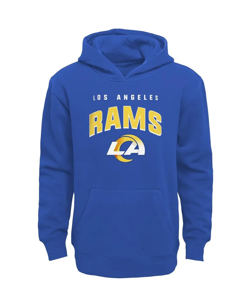 Little Boys and Girls Royal Los Angeles Rams Stadium Classic Pullover Hoodie