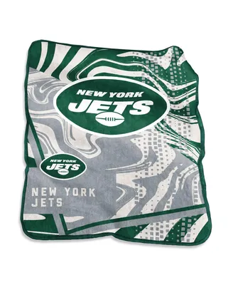 New York Jets 50" x 60" Swirl Raschel Throw Blanket