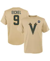 Big Boys Jack Eichel Cream Vegas Golden Knights 2024 Nhl Winter Classic Name and Number T-shirt