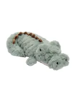 Lambs & Ivy Jungle Story Plush Green Alligator Stuffed Animal Toy - Snappy