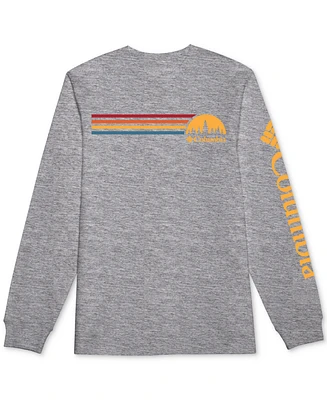 Columbia Men's Woodland Long-Sleeve Graphic T-Shirt